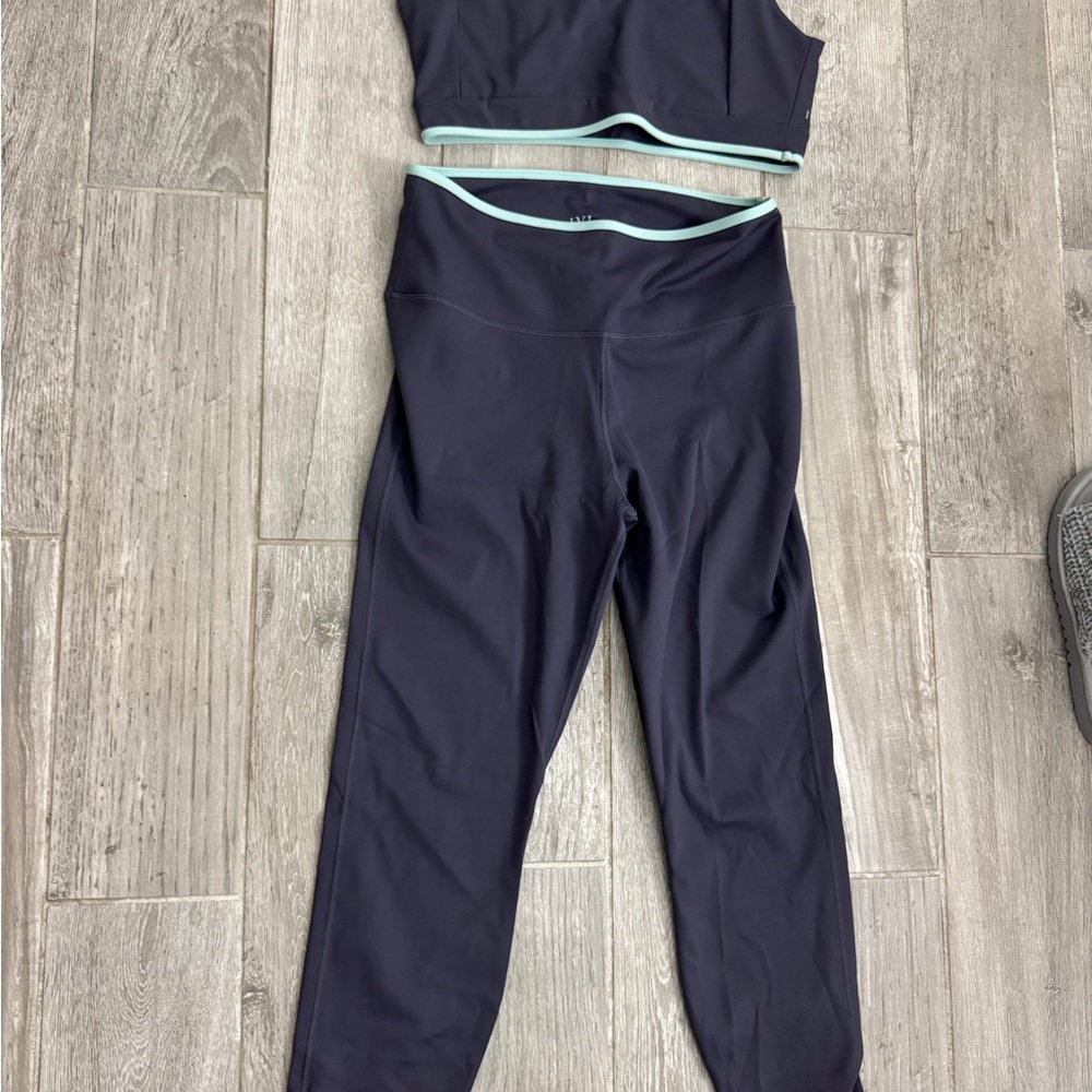 IVL Navy Blue Activewear Set